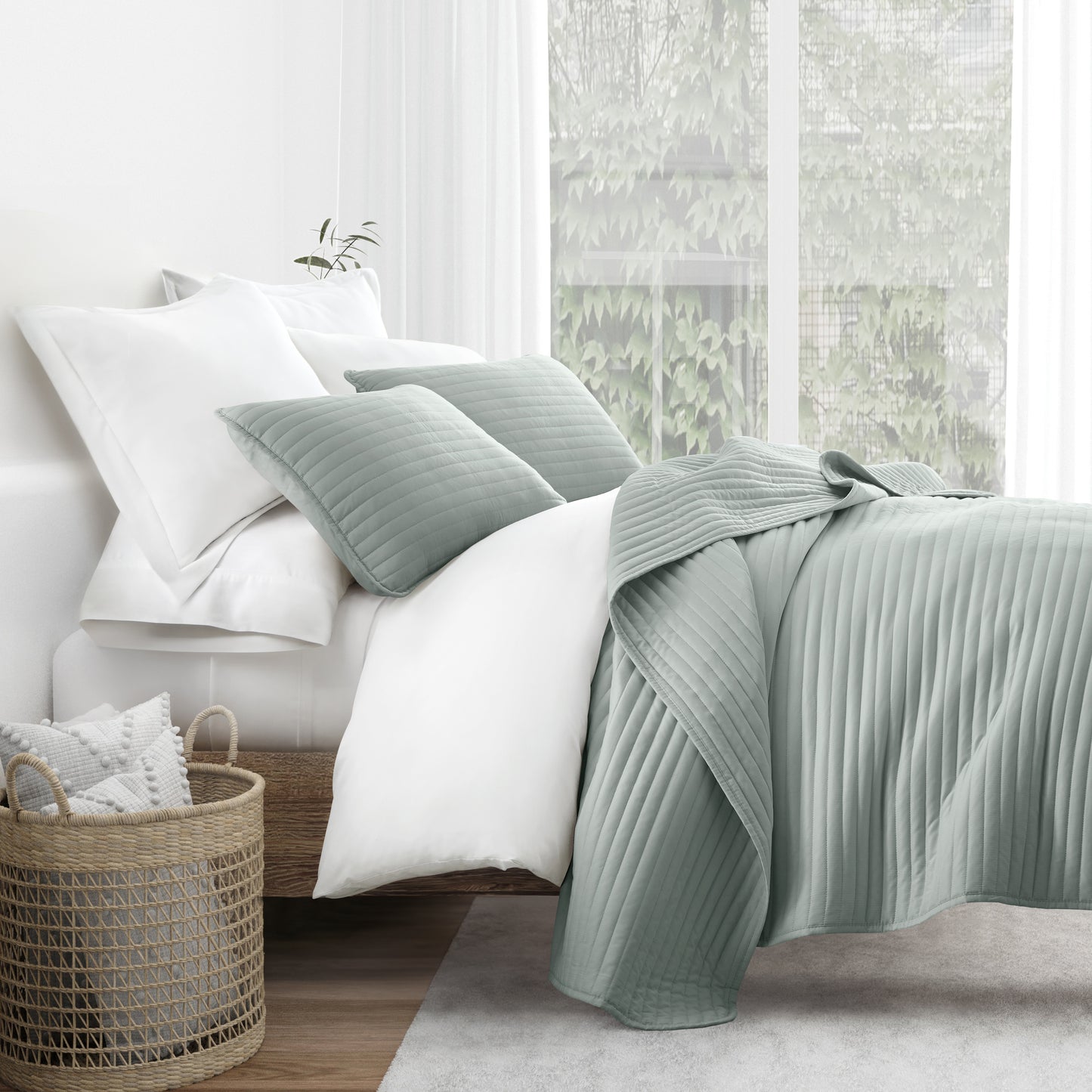 Stripes Stitch Eucalyptus