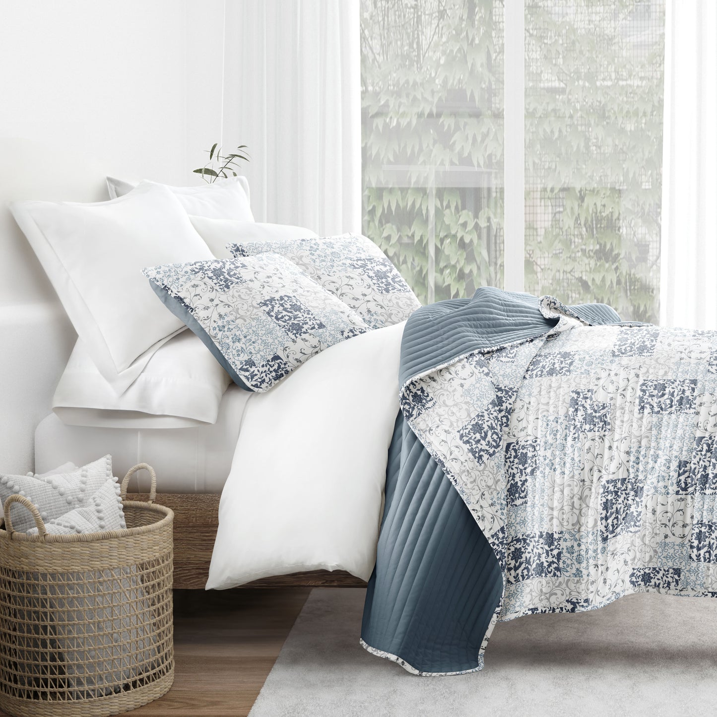 Patchwork Dusk Blue