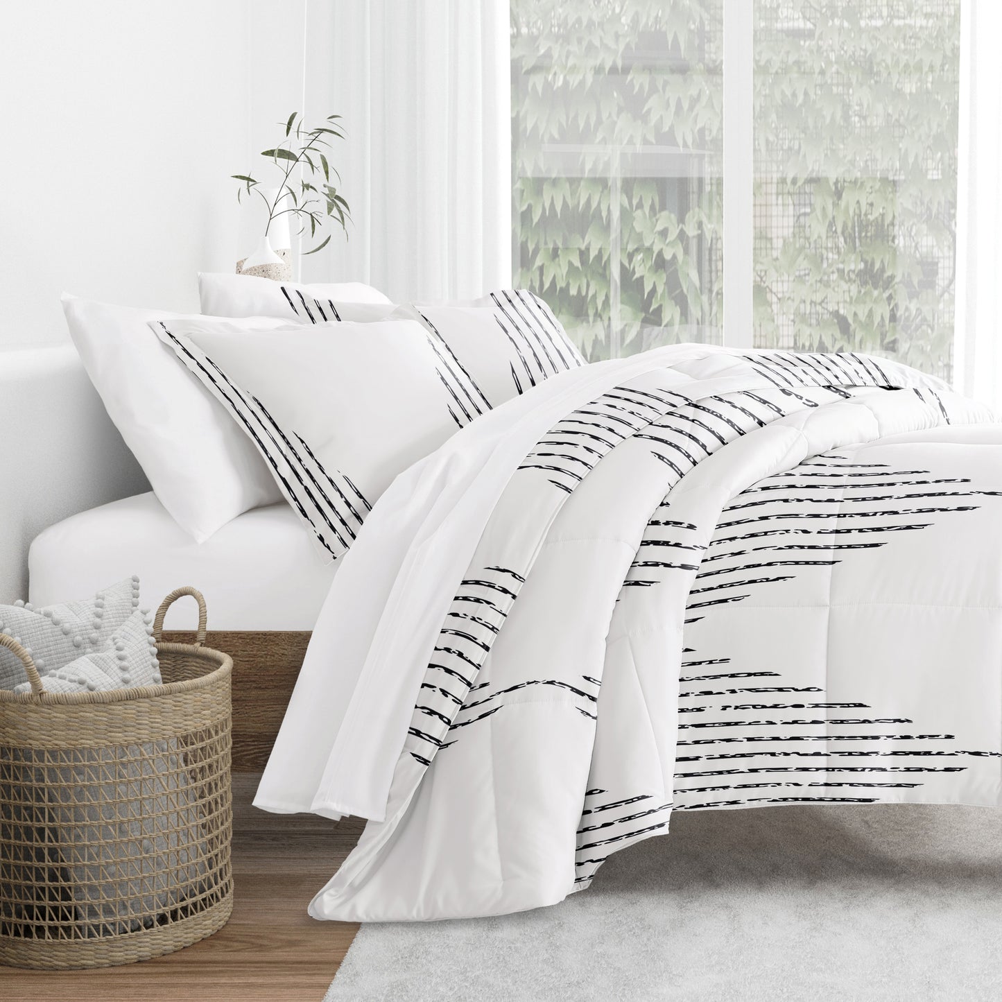 Diamond Stripe Gray