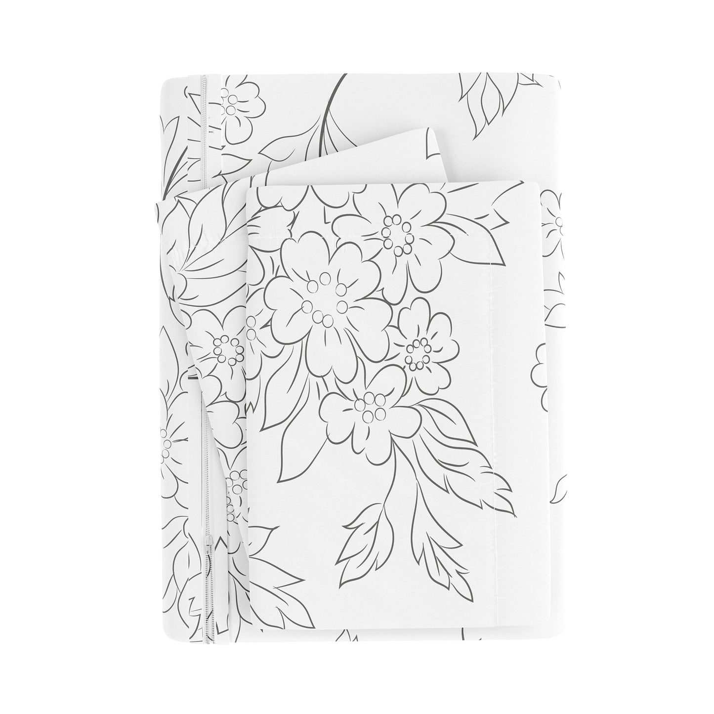 Vines Pattern Duvet Cover-10