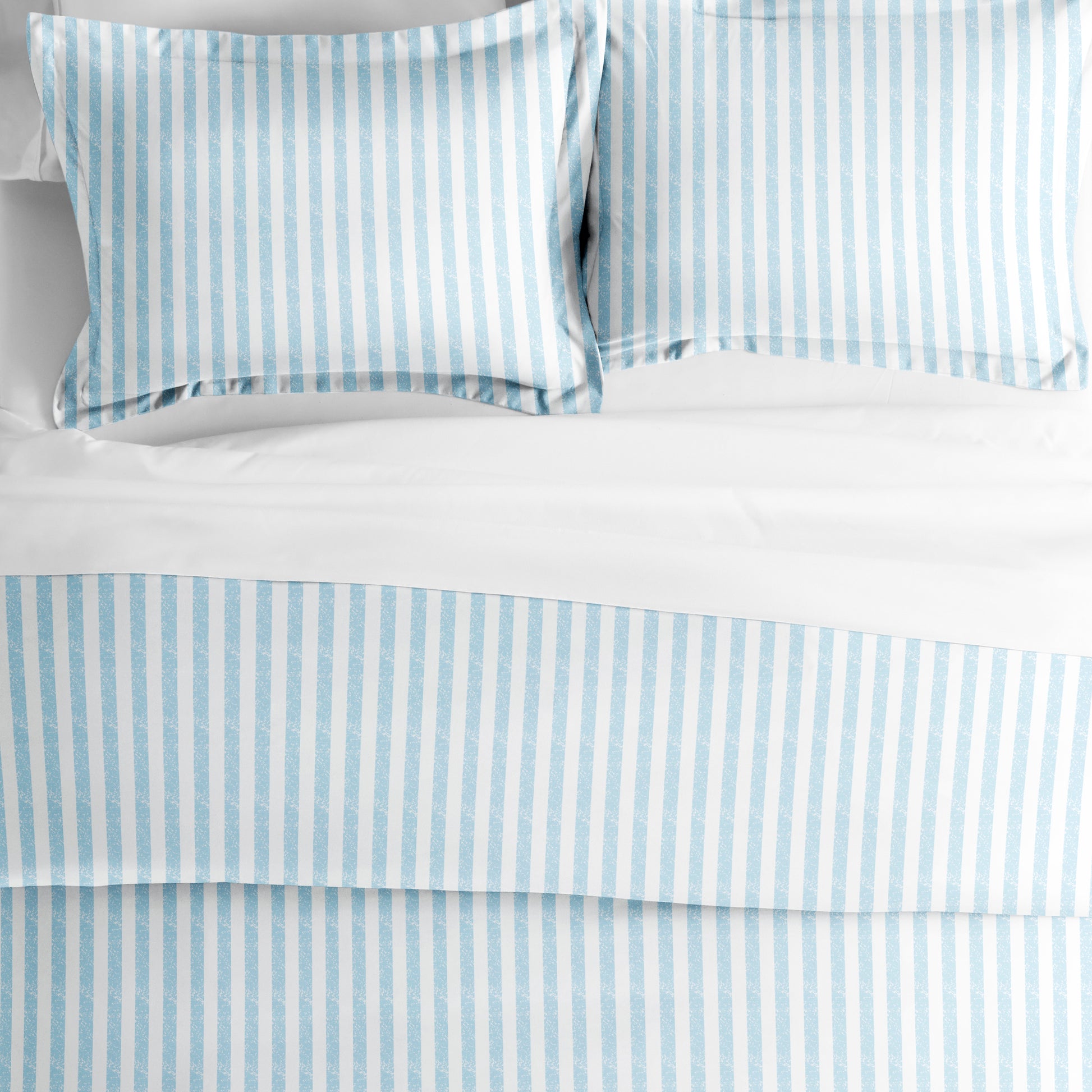 Puffed Rugged Stripes Light Blue