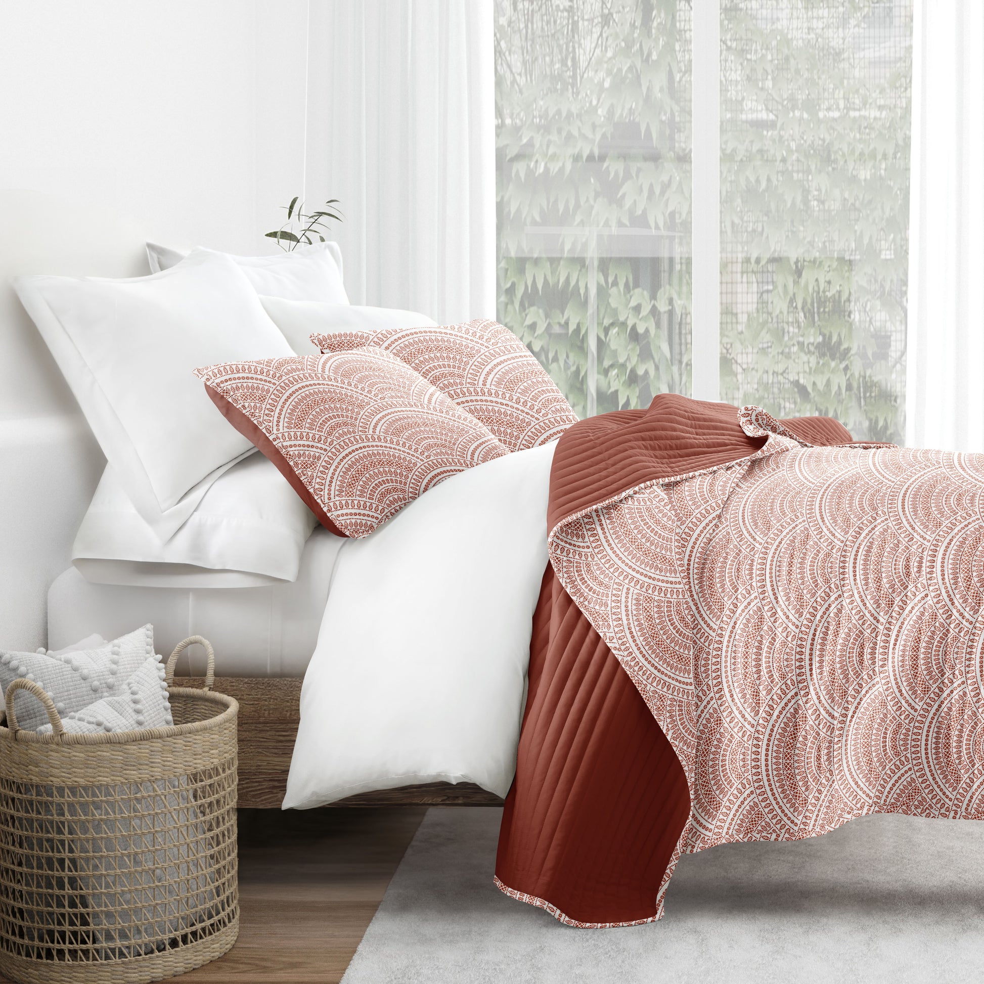 Scalloped Terracotta