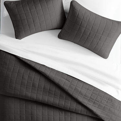 Square Stitch Gray