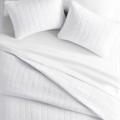Square Stitch White