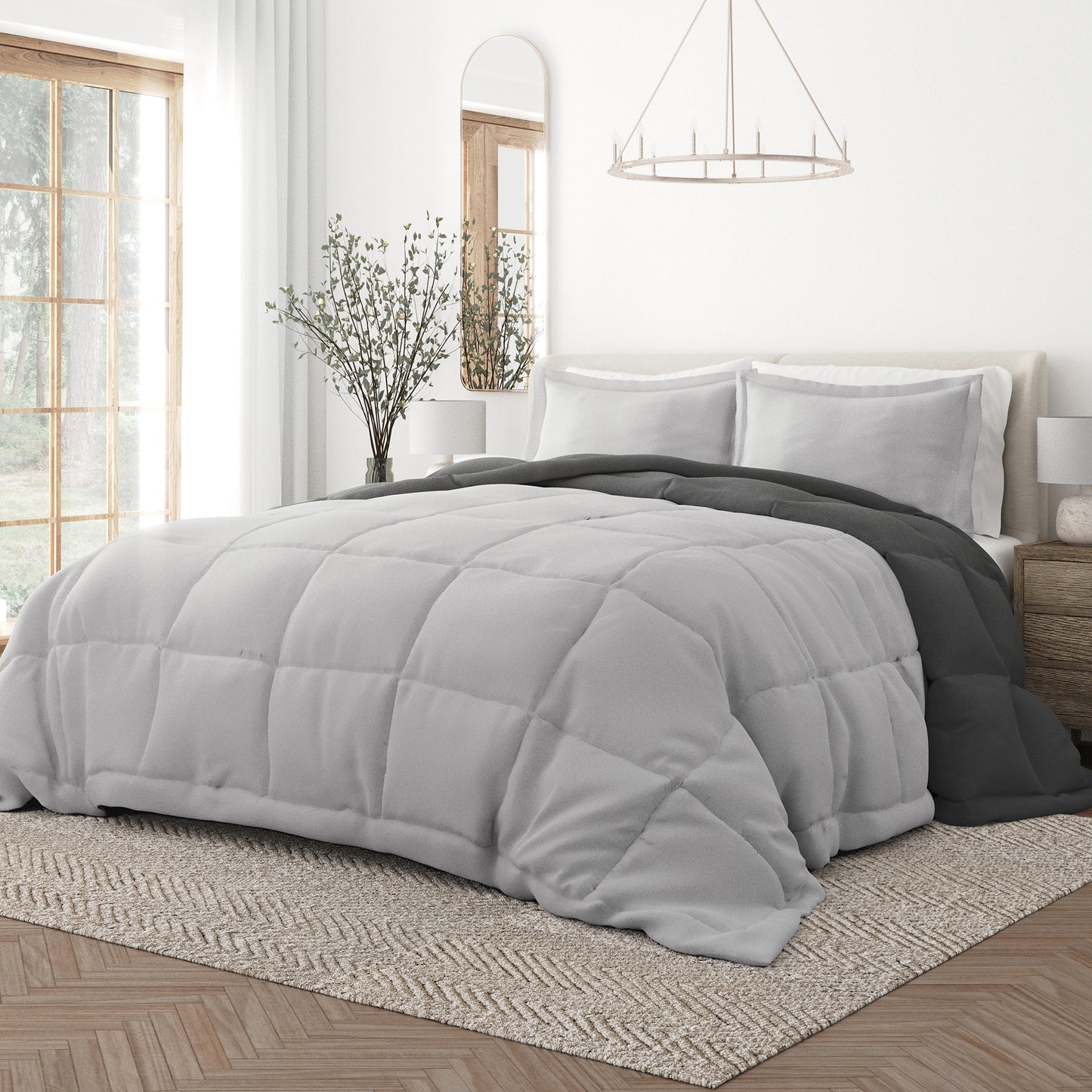 Solid Reversible Comforter-11