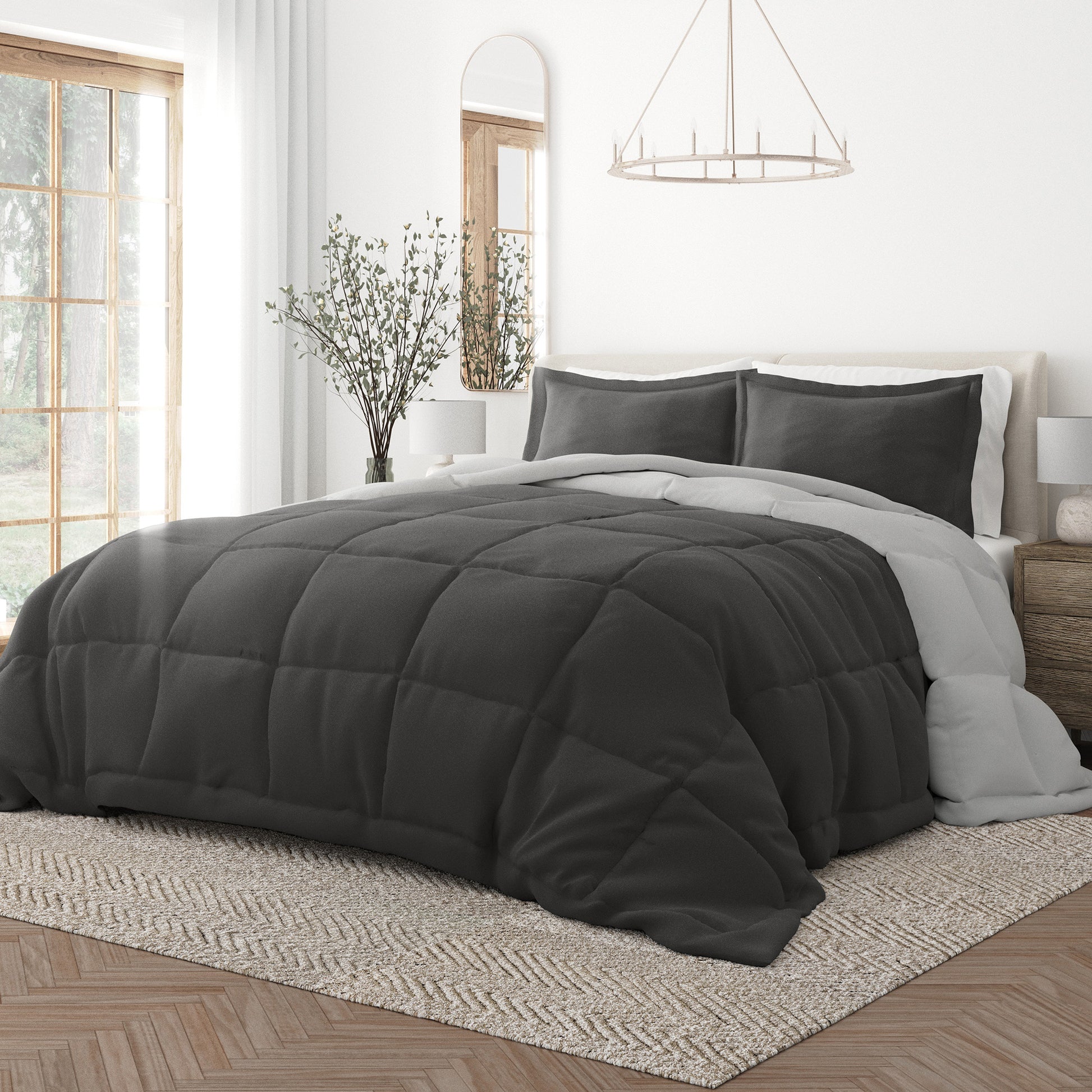 Solid Reversible Comforter-12