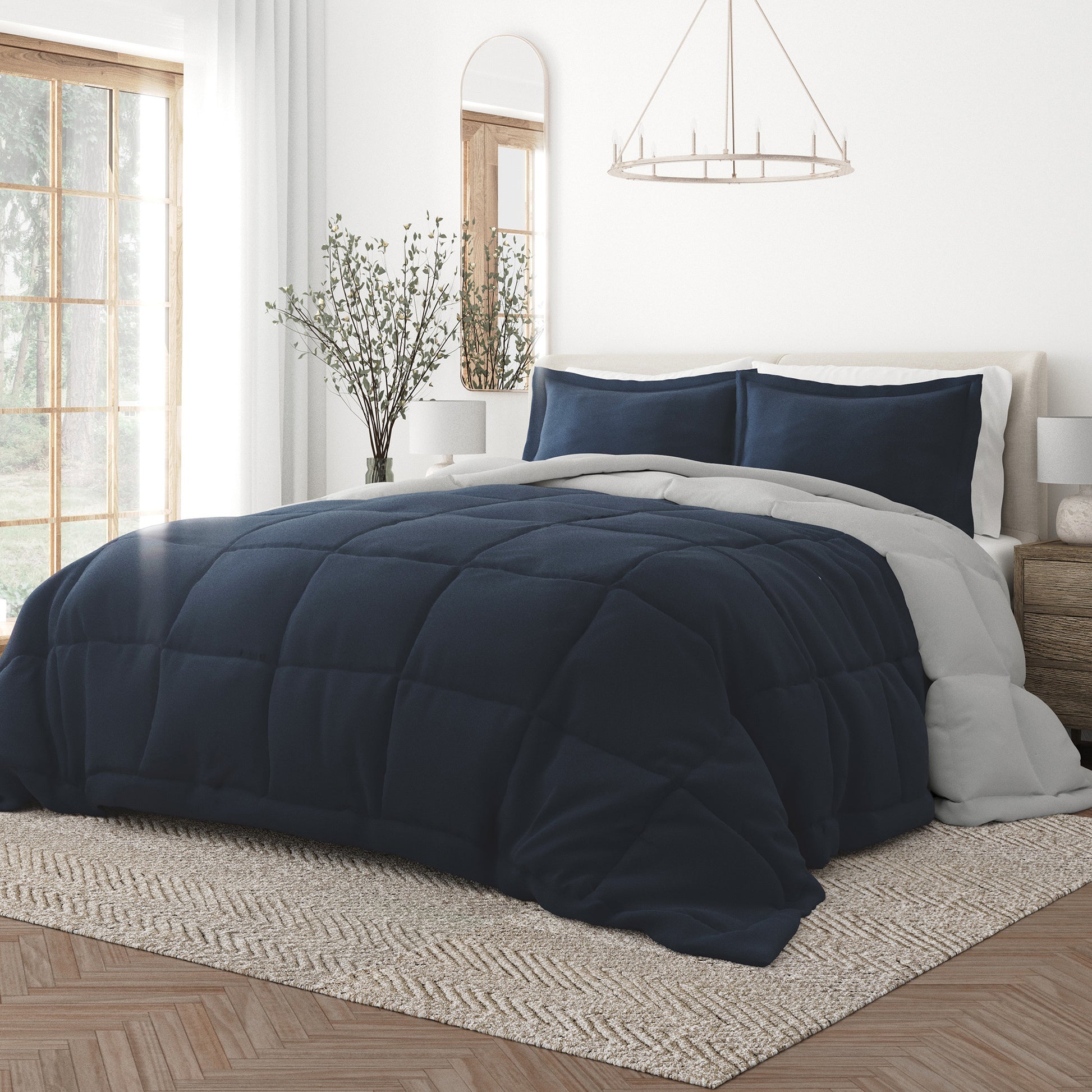 Solid Reversible Comforter-6