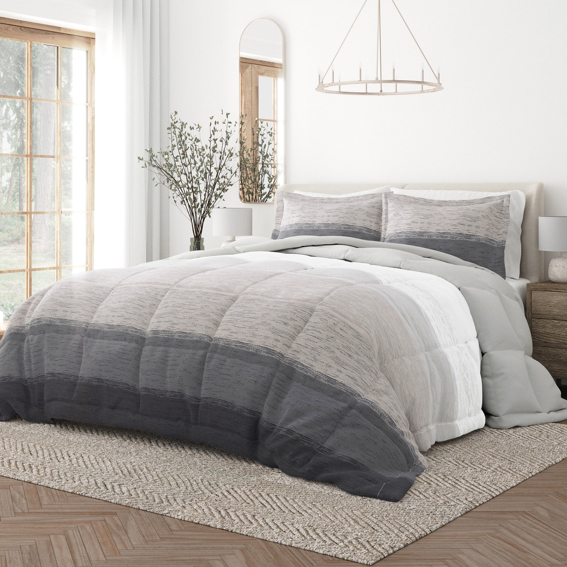 Reversible Down-Alternative Comforter