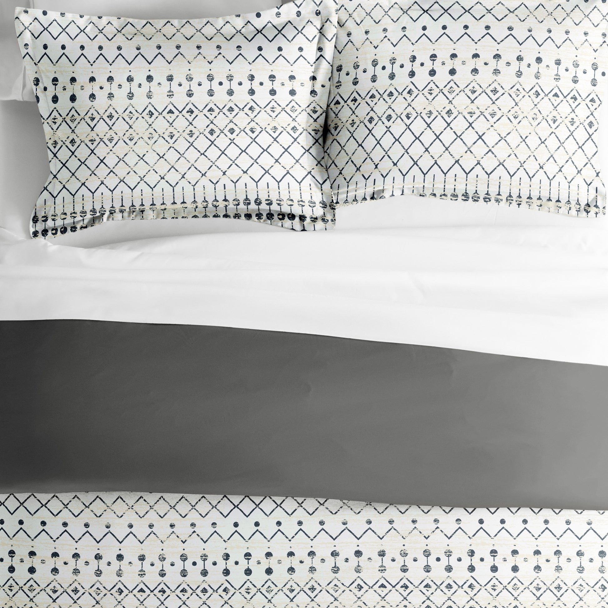 Etched Duvet cover gray
